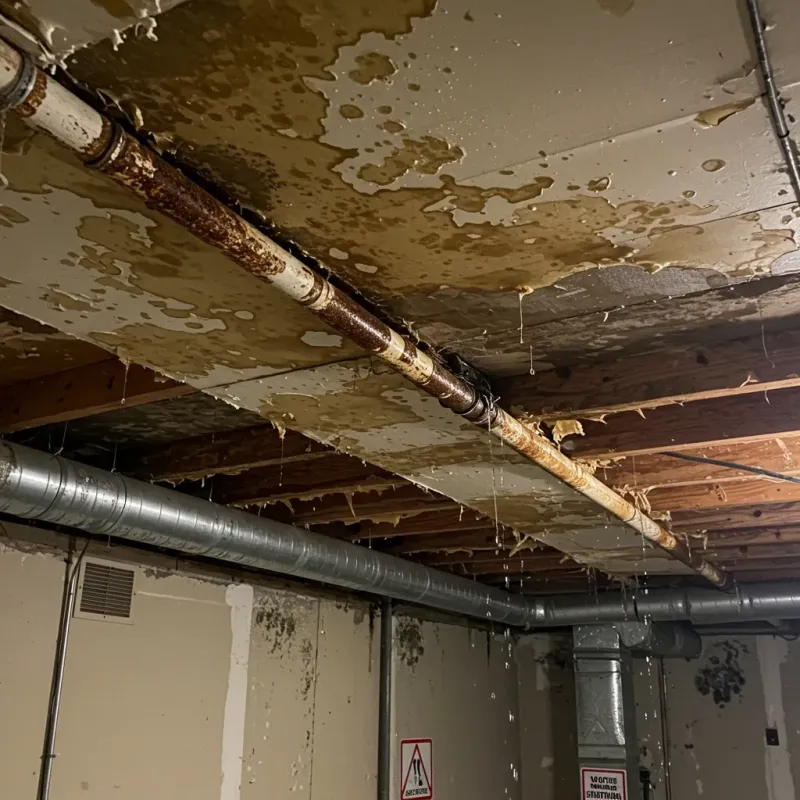Ceiling Water Damage Repair in Crockett, TX