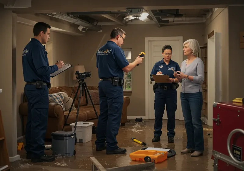 Water Damage Assessment and Insurance Documentation process in Crockett, TX